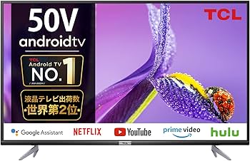 Amazon | 【Amazon.co.jp 限定】TCL 50V型 4K 液晶テレビ スマート