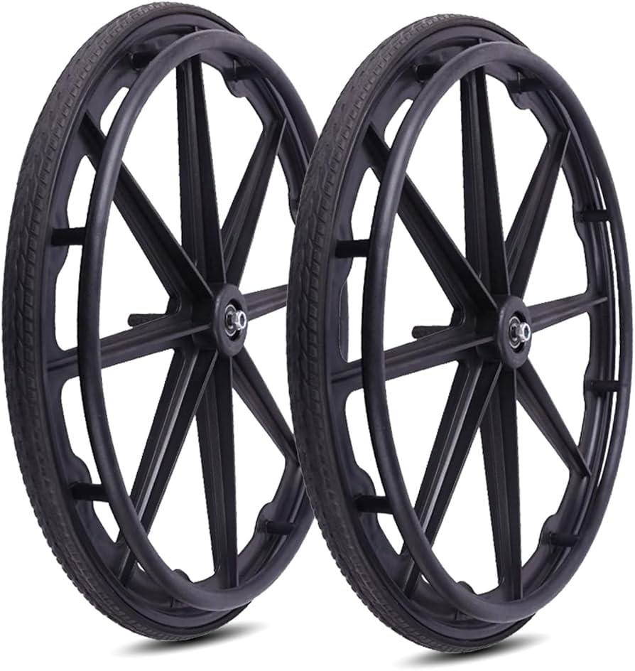 Amazon.co.jp: 1ペア 車椅子用ホイール 輪直径24インチ 車椅子