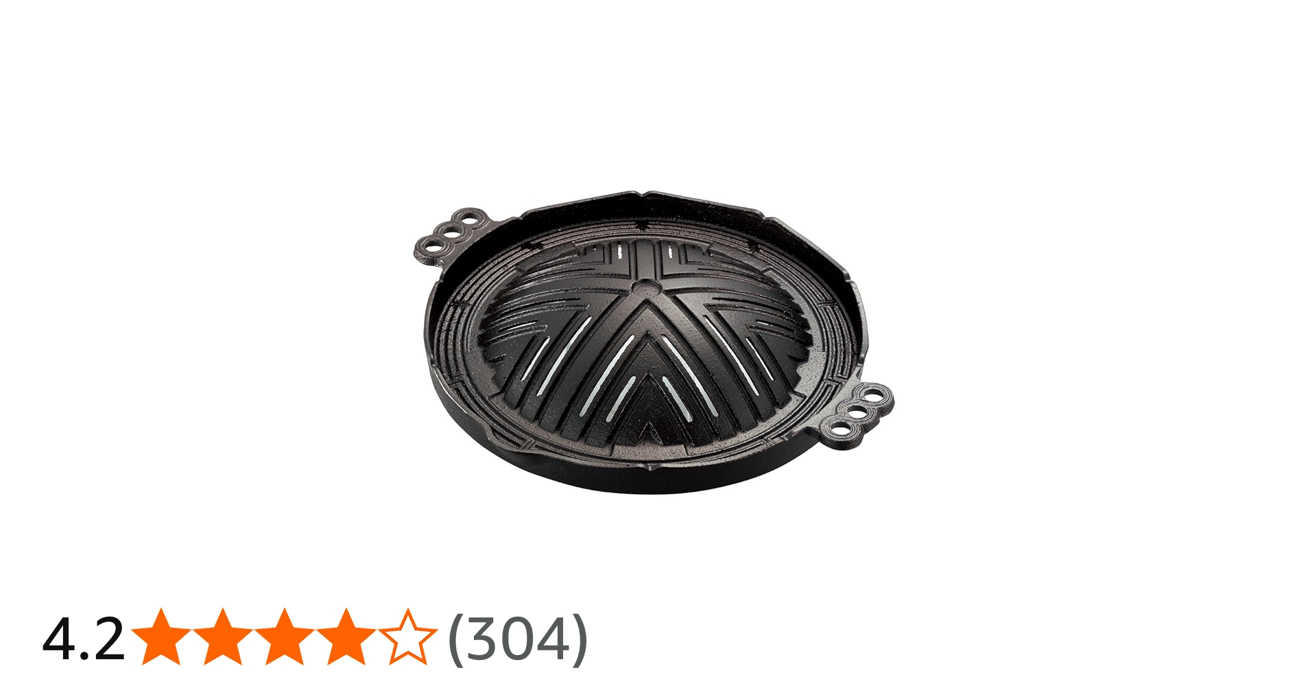 Amazon｜池永鉄工(Ikenaga Iron Works) ジンギスカン 鍋 鋳物 26cm 穴