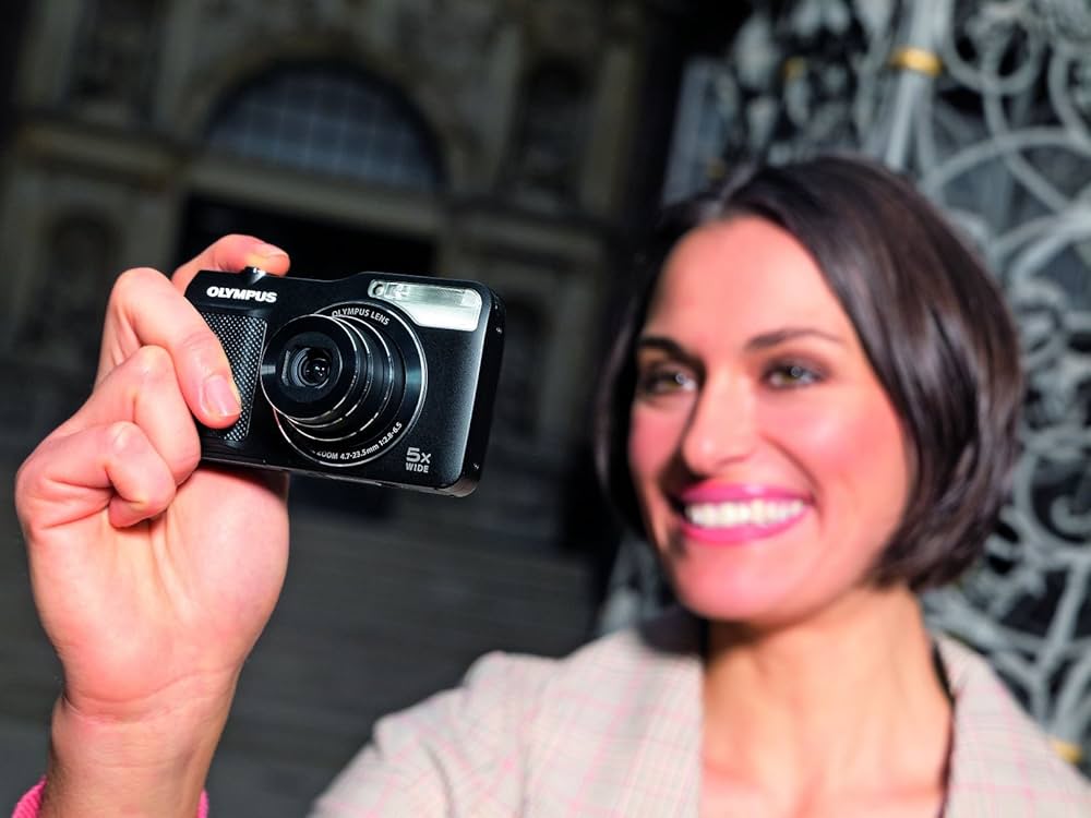 Amazon | OLYMPUS デジタルカメラ VG-170 レッド 1400万画素 光学5倍