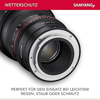 Amazon | SAMYANG 単焦点望遠レンズ MF 85mm F1.4 Z ニコン Z用