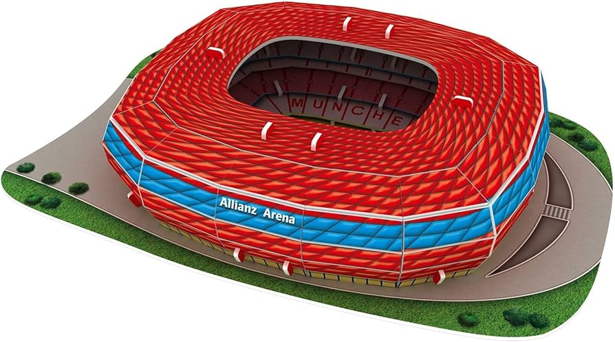 Amazon.co.jp: 3D 組み立て模型 世界のサッカースタジアム ミニ