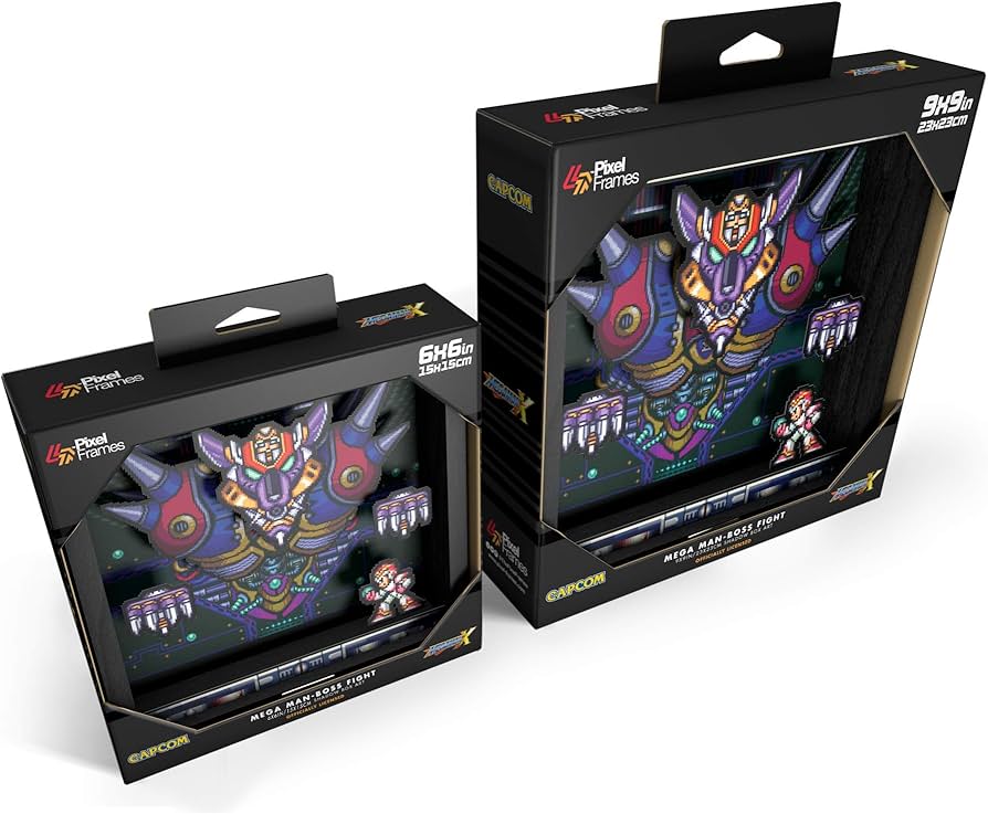 PixelFrames ピクセルフレーム ロックマン7 シャドウボックス