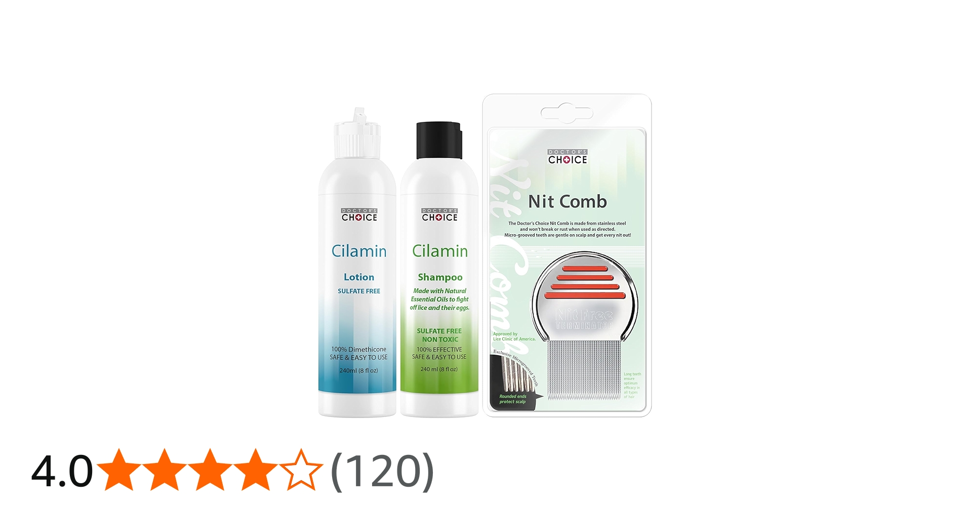 Amazon.co.jp: 【Doctor's Choice】ドクターズチョイス《シラミン3点