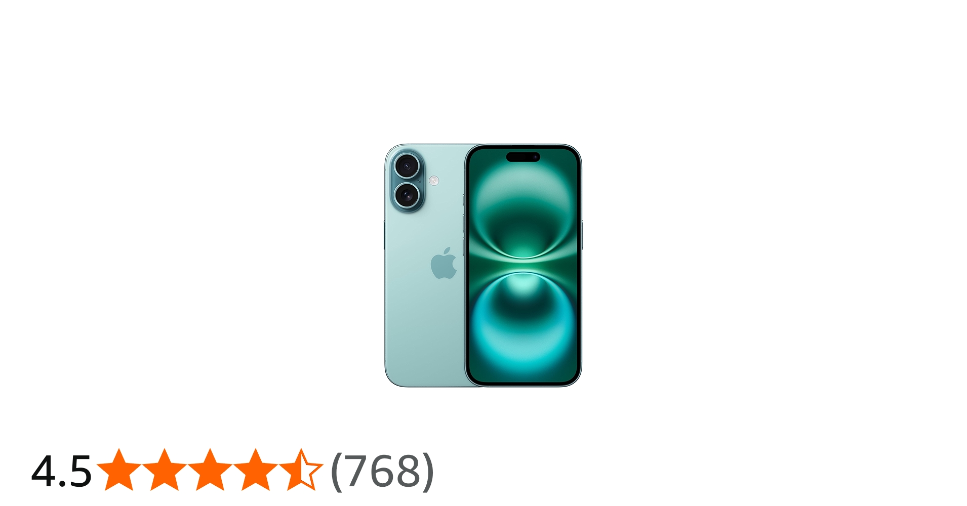 Amazon | Apple iPhone 16 (128 GB) - ティール SIMフリー 5G対応