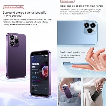 Amazon | SOYES XS16ミニスマートフォン、3GB RAM + 64 ROM、3.0インチ