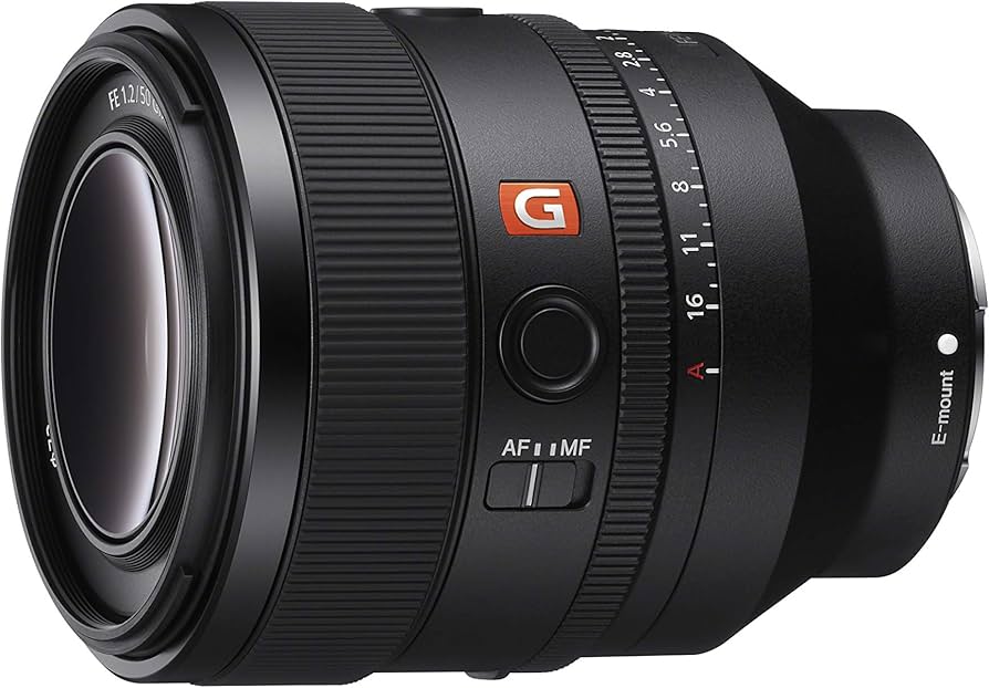 Amazon.com : Sony FE 50mm f/1.2 GM Full-Frame Large-Aperture G