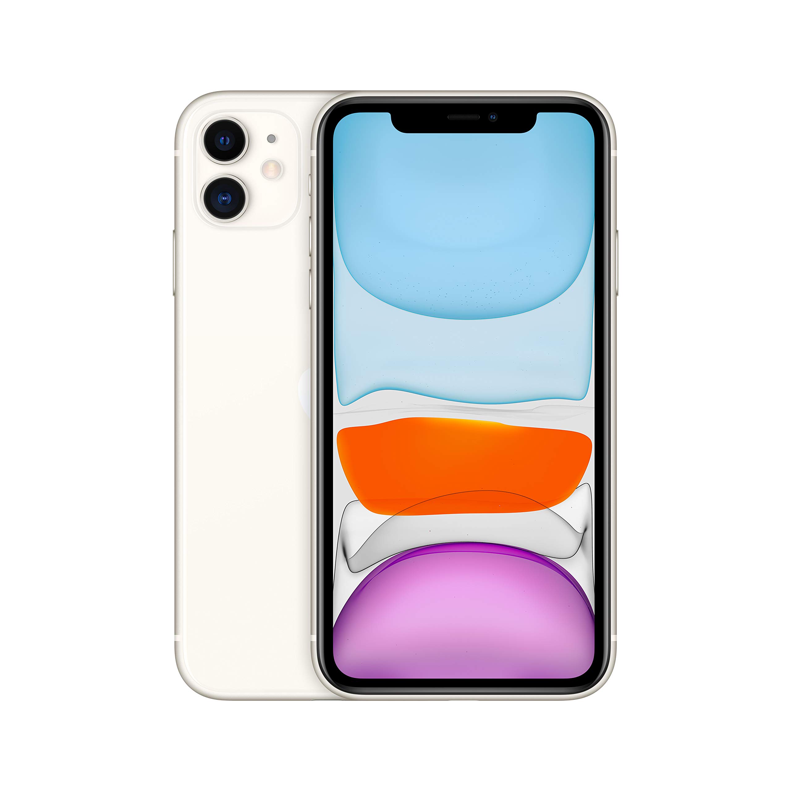 Amazon.com: Apple iPhone 11 [128GB, White] + Carrier Subscription