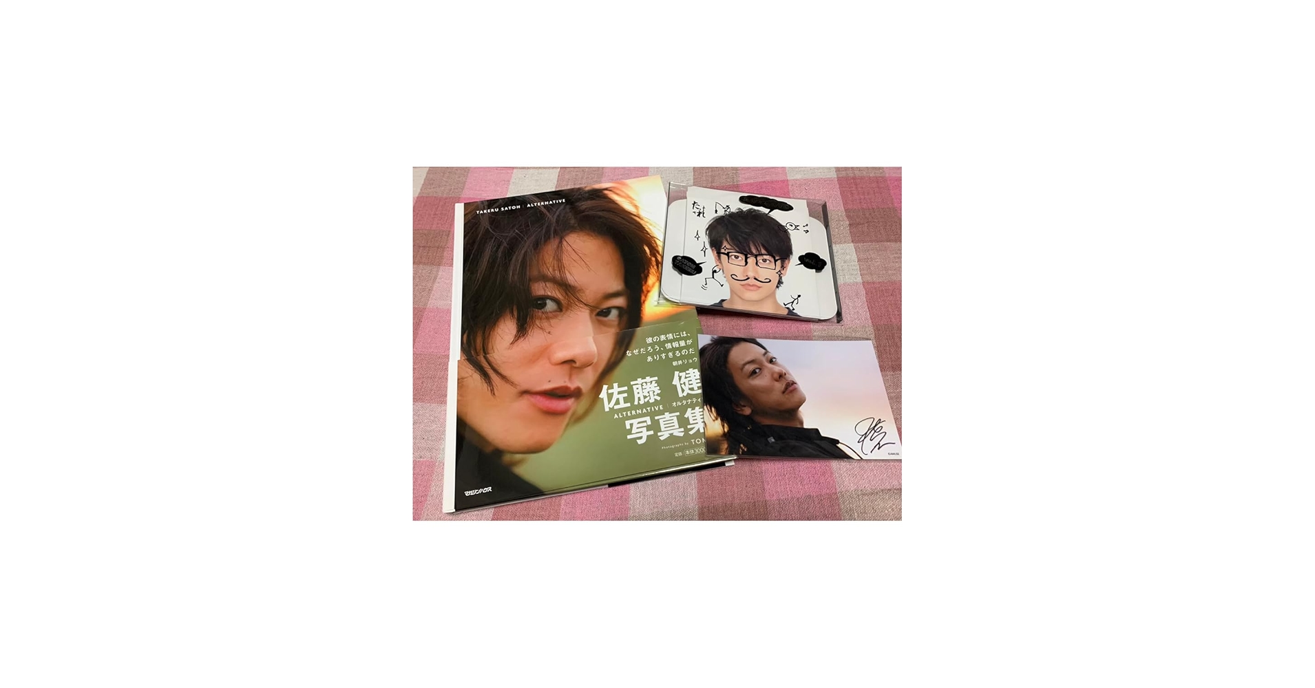 Amazon.co.jp: 未読未再生佐藤健写真集ALTERNATIVEたけてれ : おもちゃ