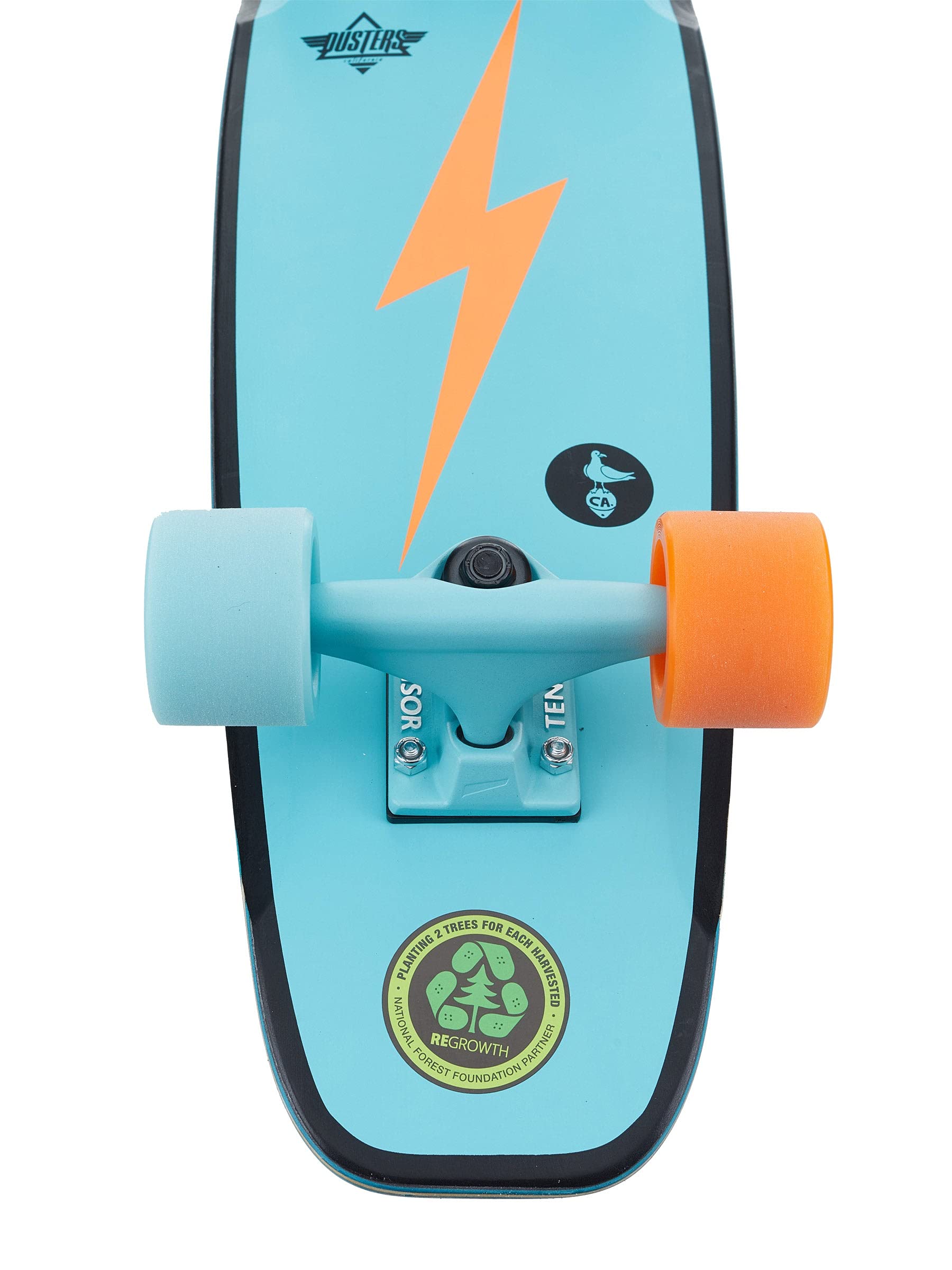 Amazon | Dusters スケートボード 完全バードボルト クルーザー