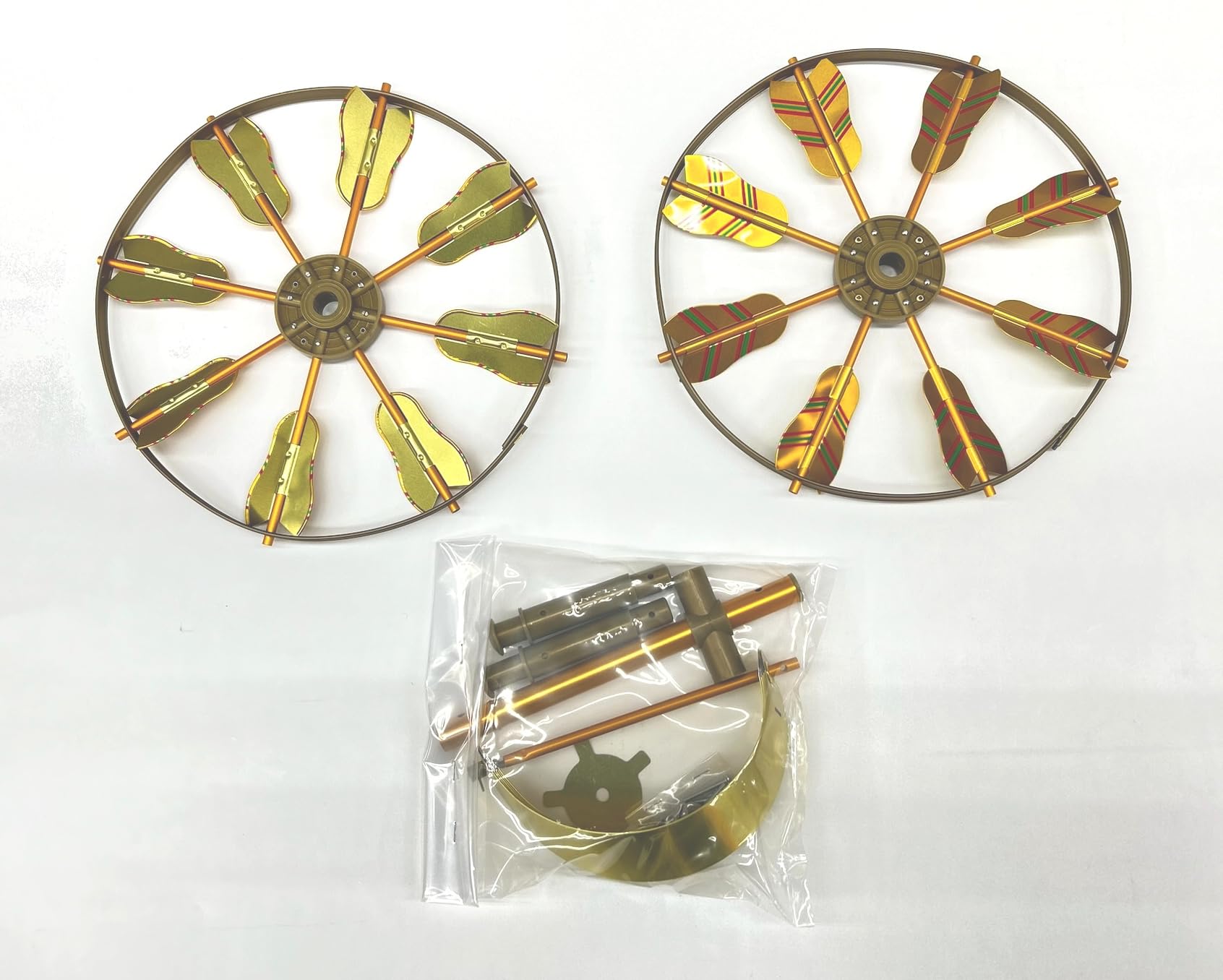 Amazon.co.jp: ベランダ用こいのぼり 矢車単品 アルミ矢車 回転球付