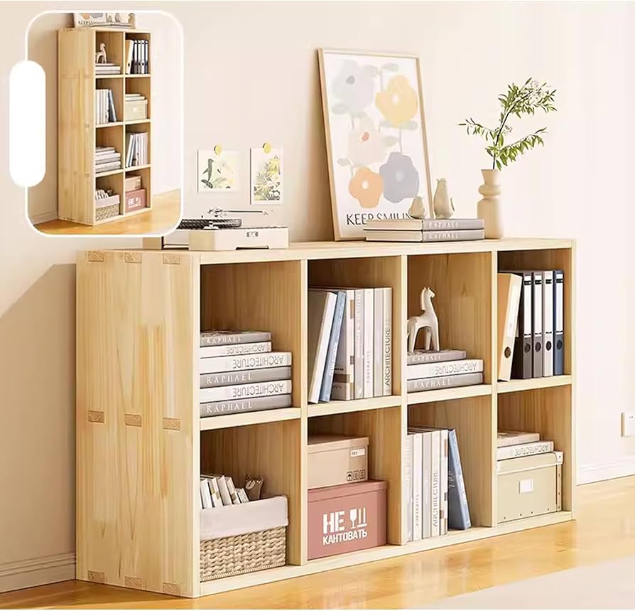 Amazon｜家具 本棚 ワイド収納ラック 木製本棚 本棚 棚 収納 コミック