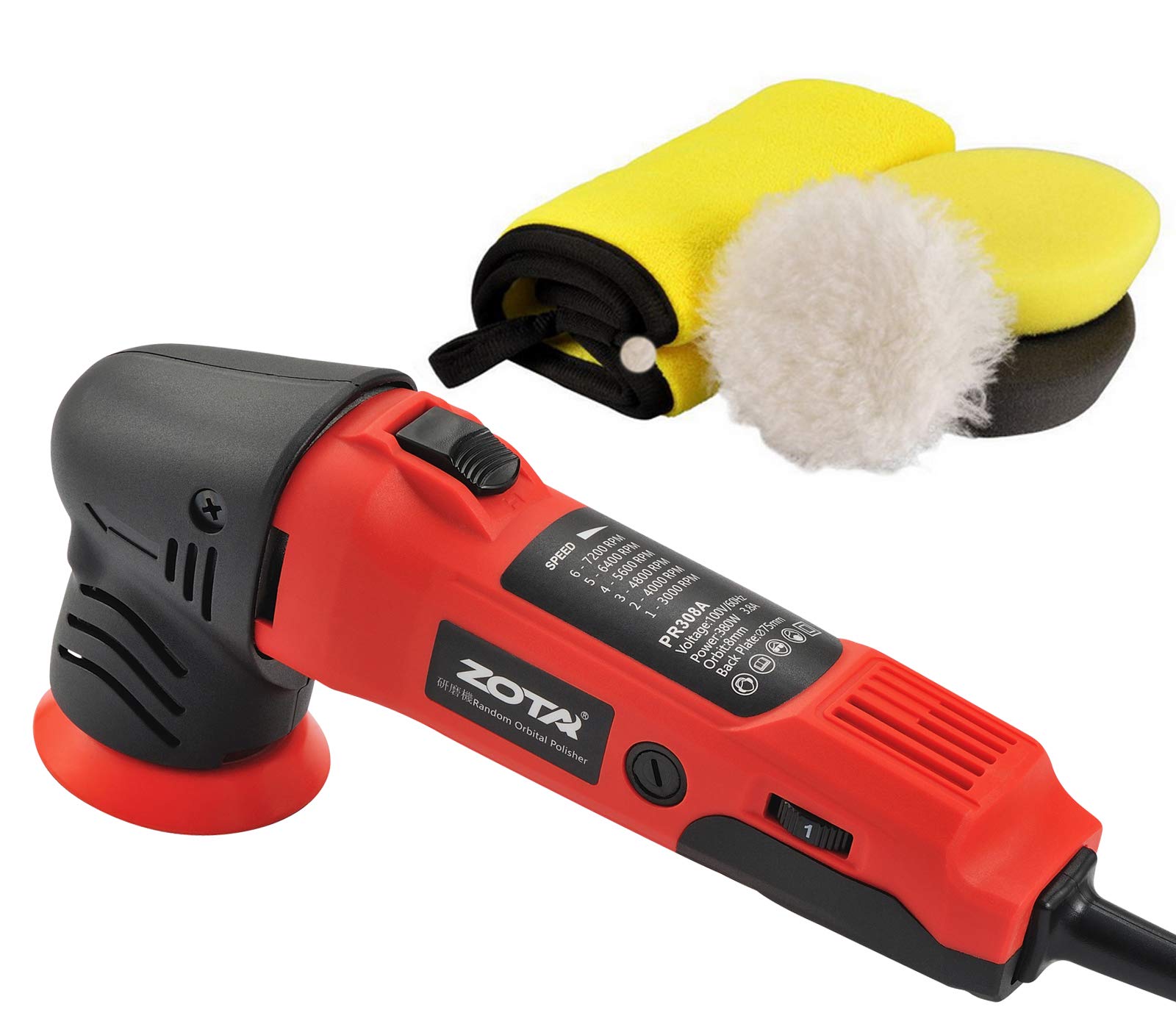 Amazon | ZOTAポリッシャー,75mm小型 ランダムオービタル式,100V六段