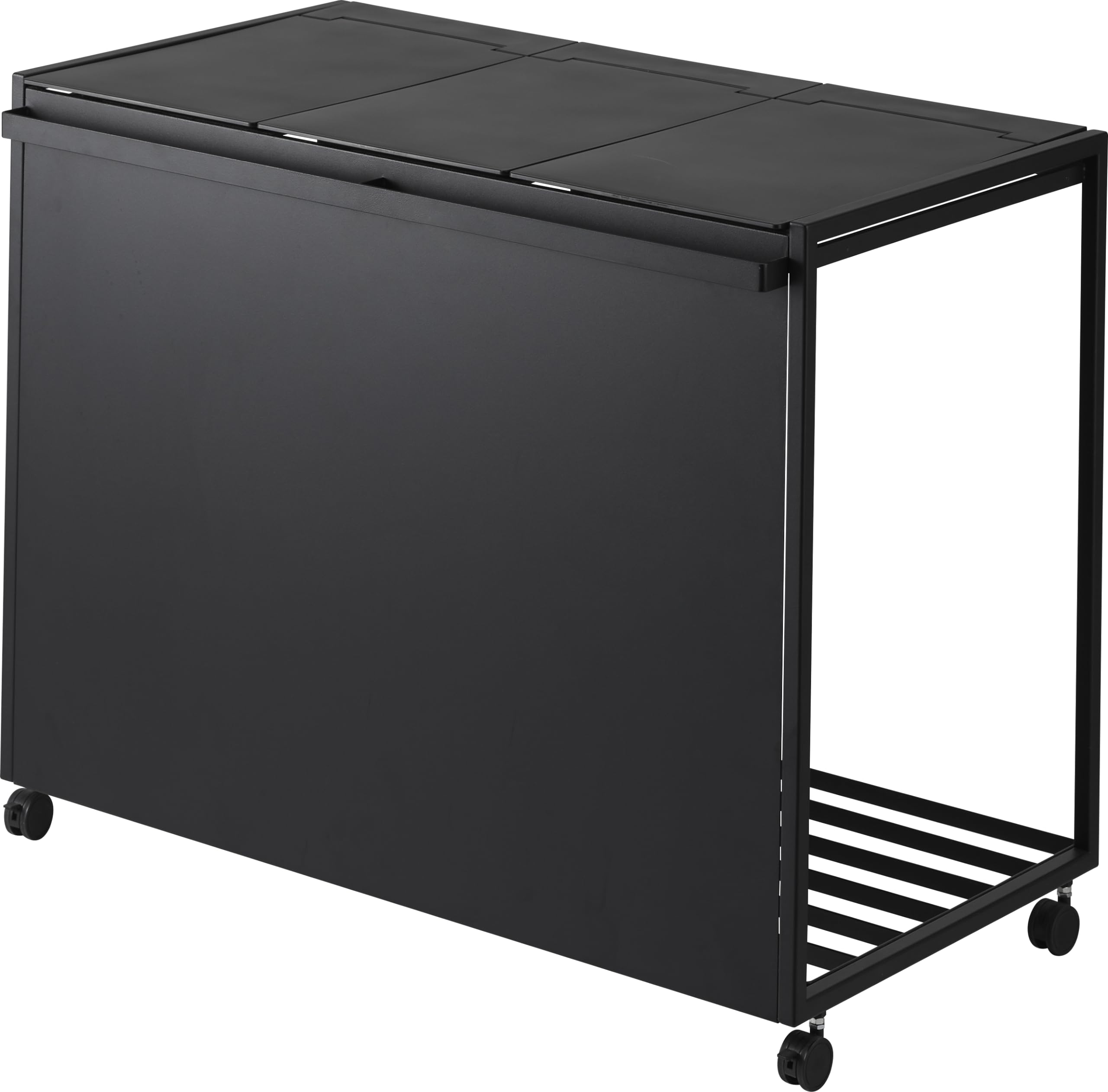 Amazon｜山崎実業 tower タワー 蓋付き目隠し分別ダストワゴン タワー