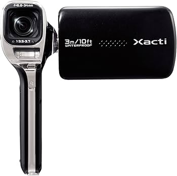 Amazon | SANYO デジタルムービーカメラ Xacti CA100 K ブラック DMX