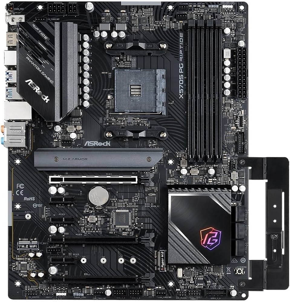 Amazon | ASRock マザーボード X570S PG Riptide AMD Ryzen 5000
