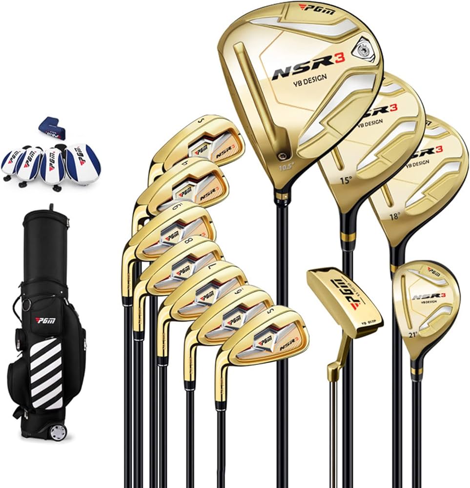 Amazon.co.jp: ウッド3本、アイアン7本、パター1本、アイアンウッド1本