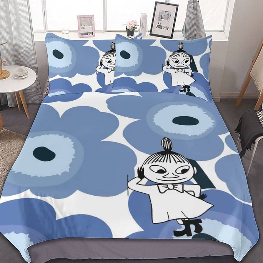 Amazon｜マリメッコ ミイ 布団カバー 3点セット シングル 掛け布団