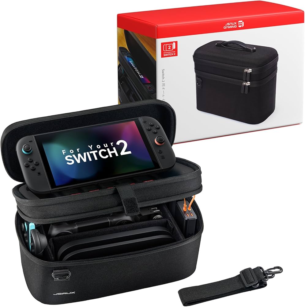 Amazon.co.jp: JSAUX Switch 2 ケース 大容量収納｜オールインボックス