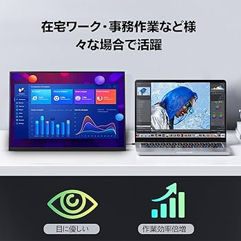 Amazon.co.jp: Laptomo モバイルモニター 18.5インチ IPS モバイル