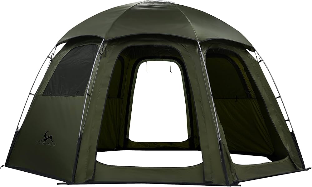 Amazon.co.jp: MC ドームテント ポリエステル素材 自立式 耐引裂性
