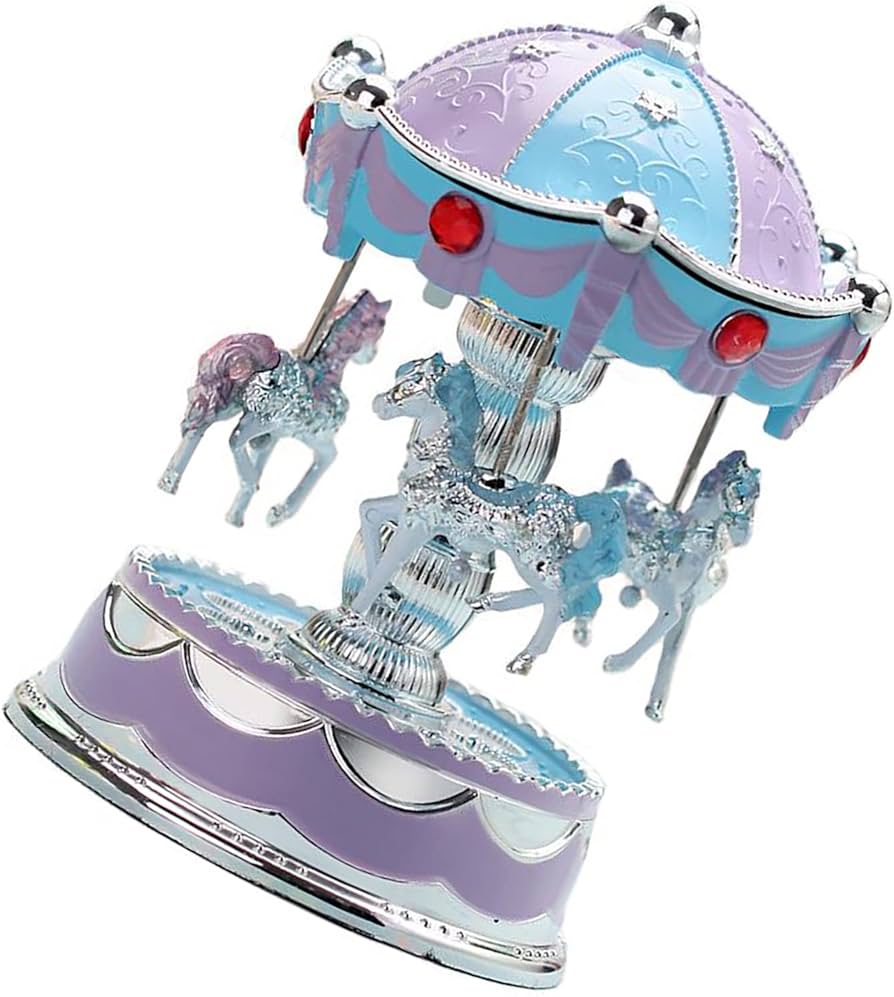 Amazon.co.jp: オルゴール メリーゴーランド インテリア 置物 かわいい