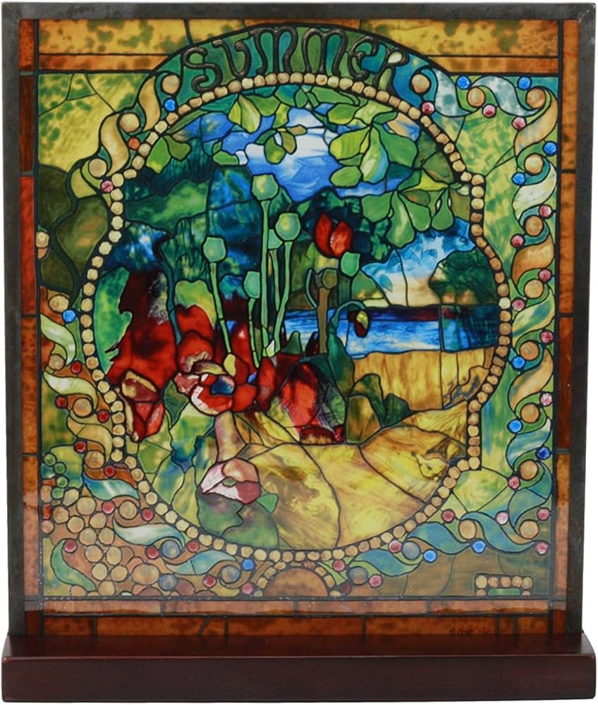 Amazon.co.jp: Ebros Louis Comfort ティファニー四季コレクション