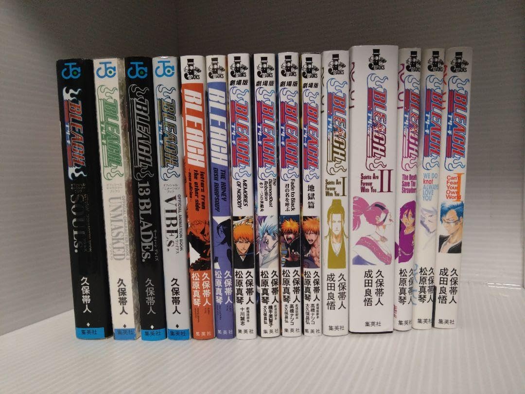 Amazon.co.jp: BLEACH ブリーチ 小説、キャラクターブック等 15冊