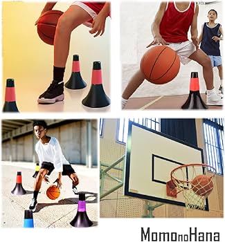 Amazon | Momo no Hana ドリブル 練習 バスケ コーン トレーニング