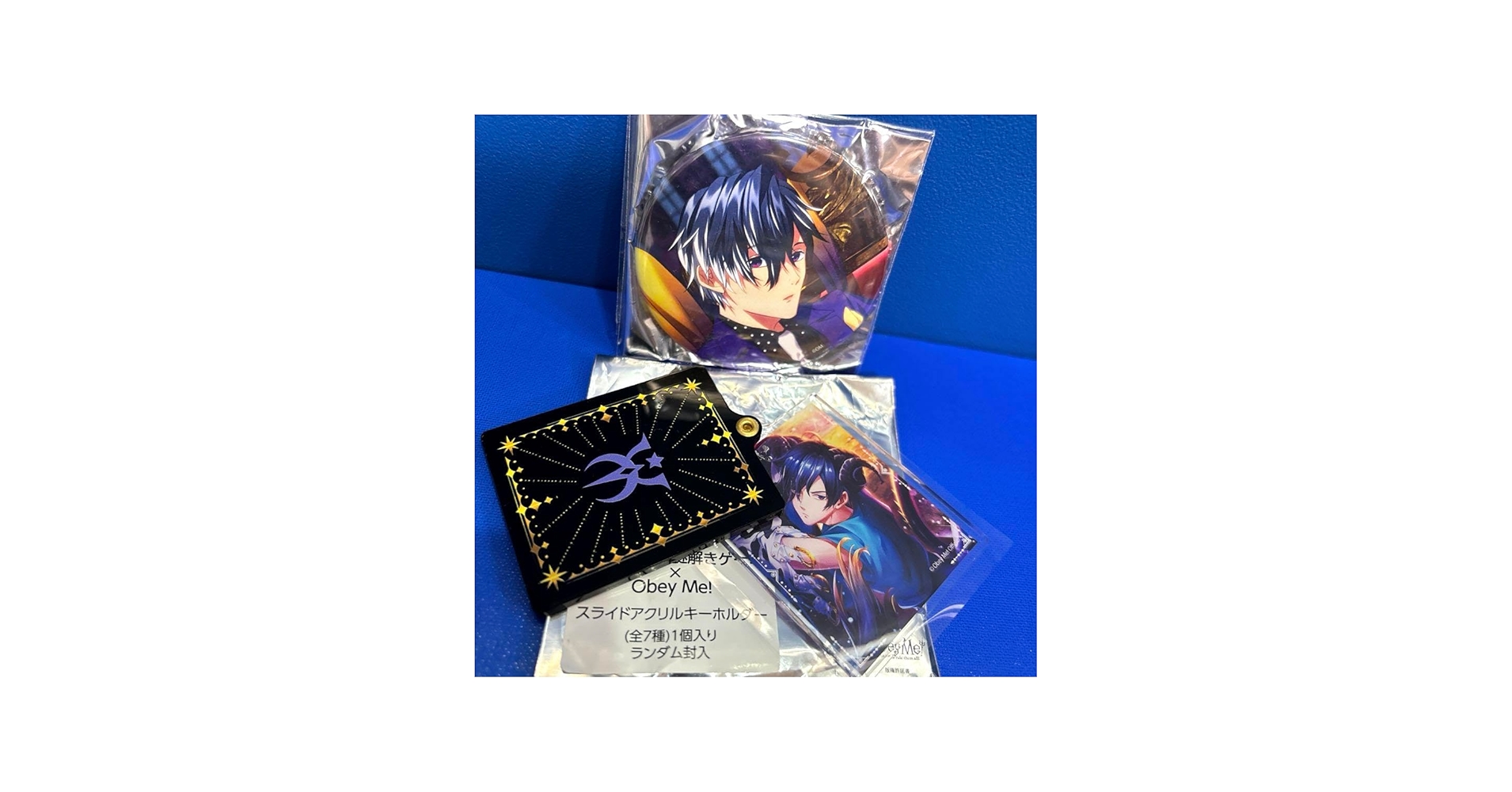 Amazon.co.jp: ベルフェゴール アクキー おべいみー Obey Me 謎解き 缶