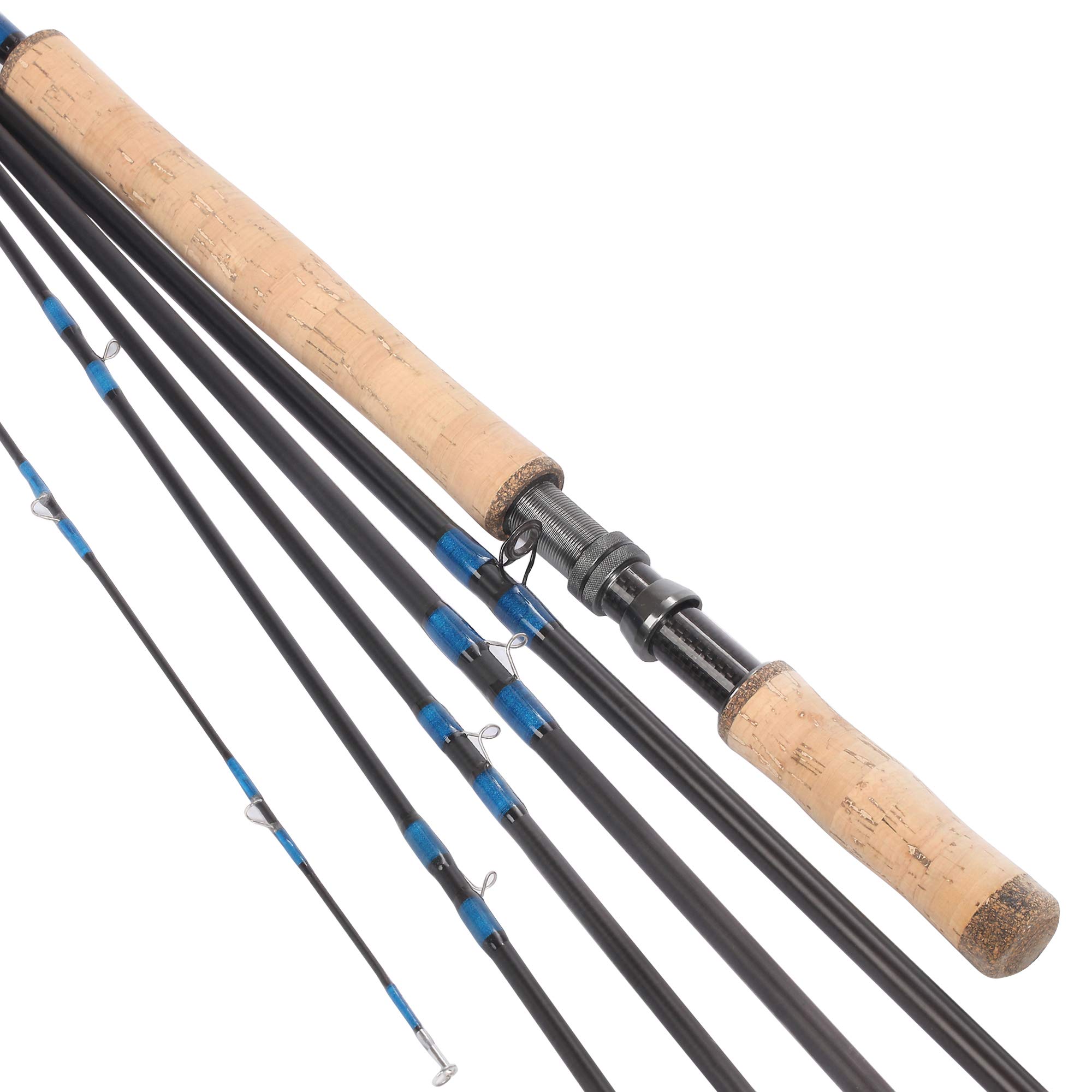 13' Spey Fly Fishing Rod 6 Sections 13FT 8/9 Spey Rod Carbon Fiber