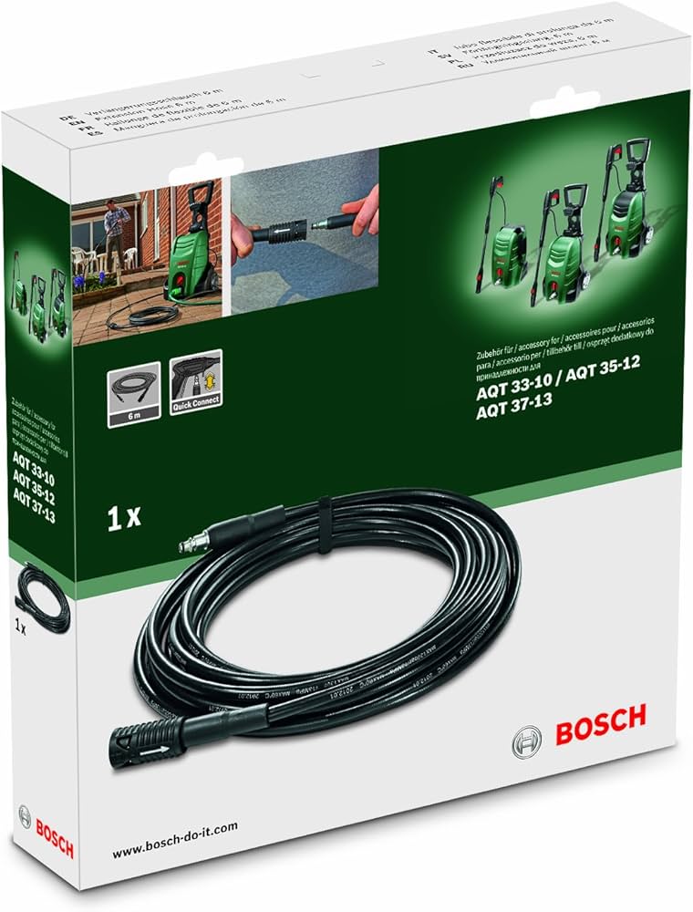 Amazon | ボッシュ(BOSCH) 高圧洗浄機 1300W 最大許容圧力10.5MPa 軽量