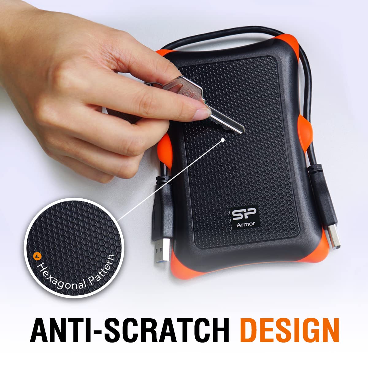 Amazon | Silicon Power Armor A30 外付けハードドライブ 1000 Gb