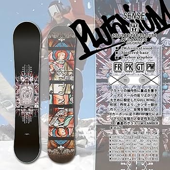 Amazon | スノーボード Plutonium プルトニウム SENSE 2024. モデル