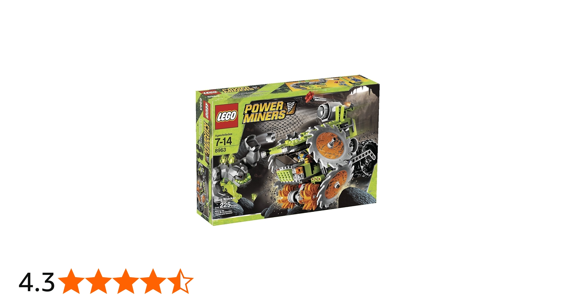 Lego Power Miners Rock Wrecker (8963), Building Sets - Amazon Canada