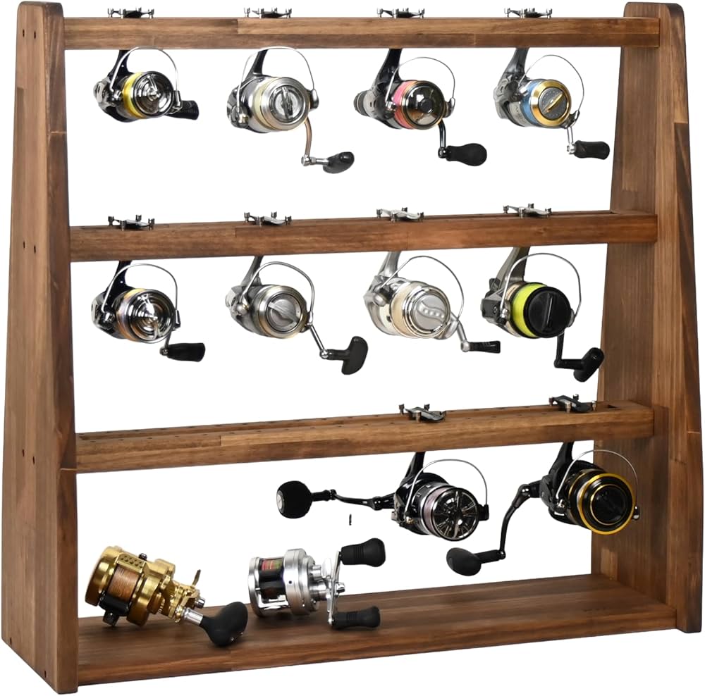 Amazon.co.jp: WOOD WORKS 日本製 リールスタンドBタイプ (Lサイズ【色