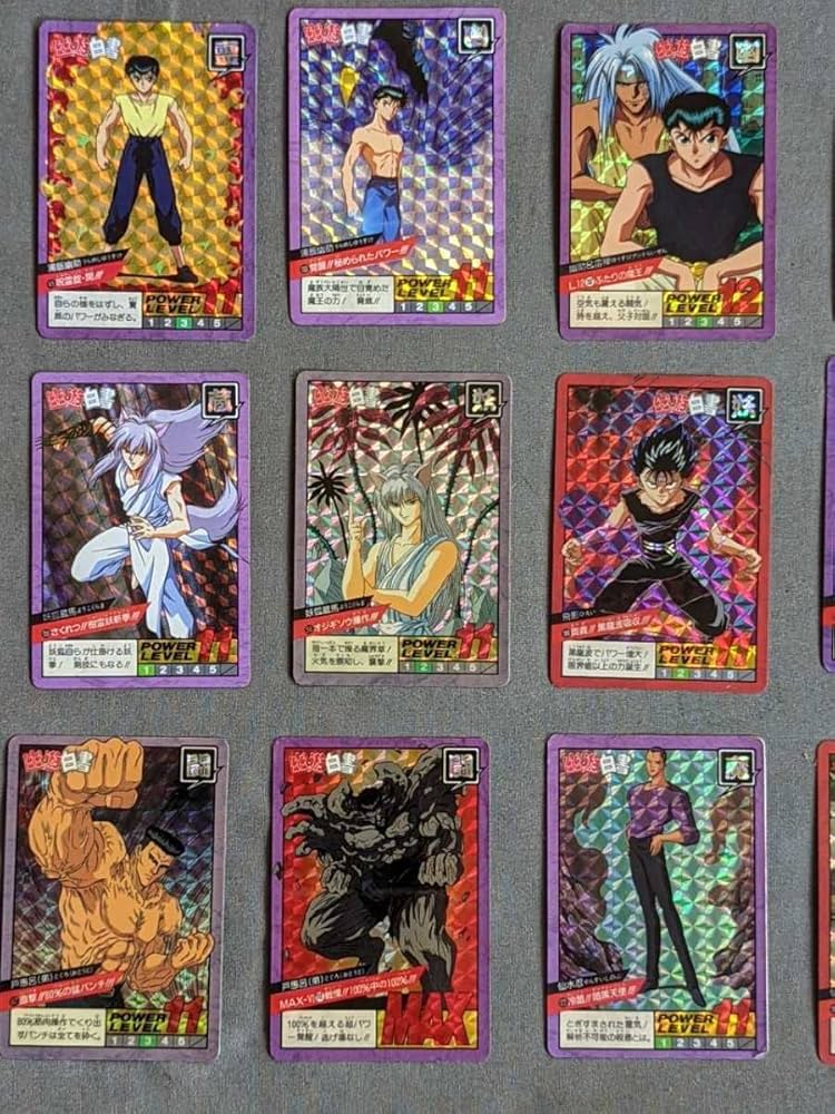 Amazon.co.jp: 幽遊白書 カードダス スーパーバトル キラカード 隠れ