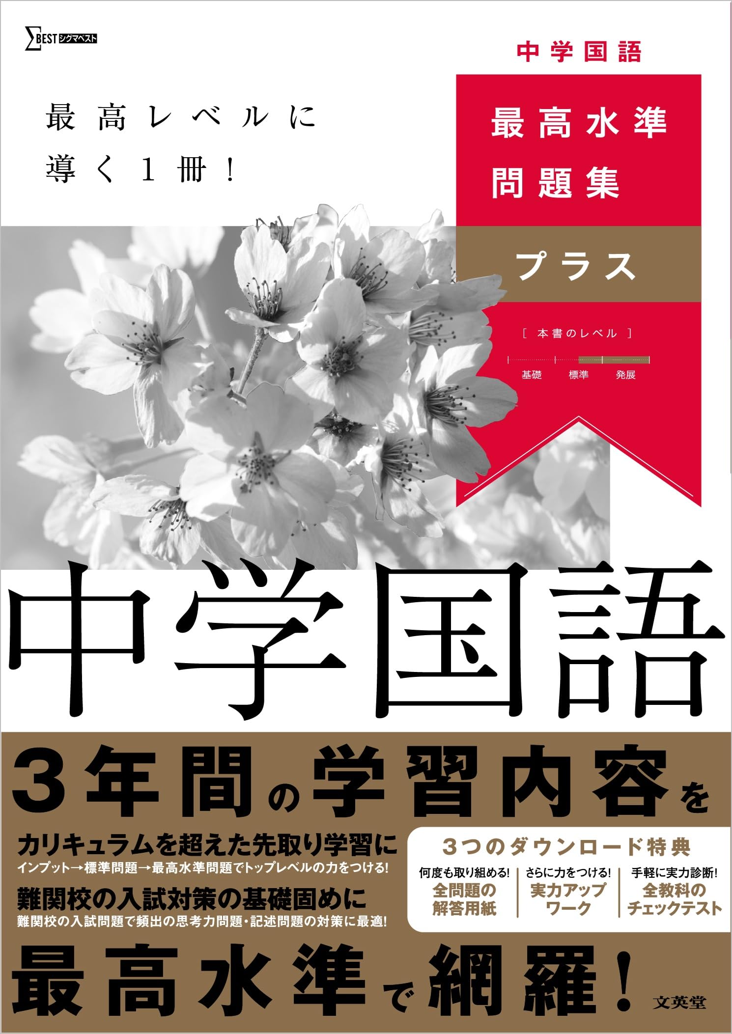 最高水準問題集プラス 中学国語 (シグマベスト) | 文英堂編集部 |本