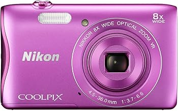 Amazon.com : Nikon COOLPIX S3700 Digital Camera with 8x Optical