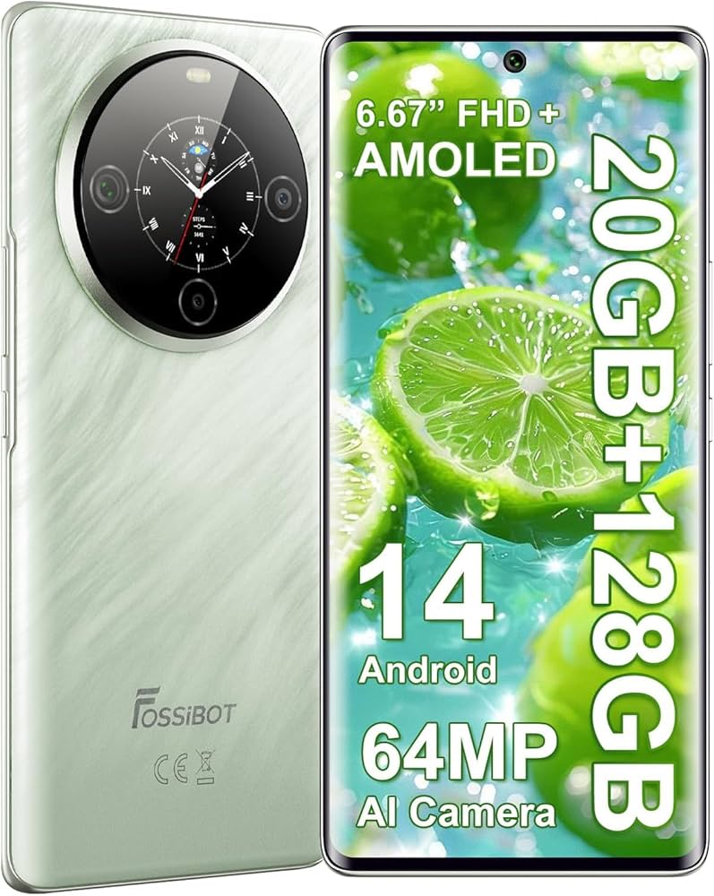 Amazon.com: FOSSIBOT S3 Pro 4G Unlocked Smartphone 6.67