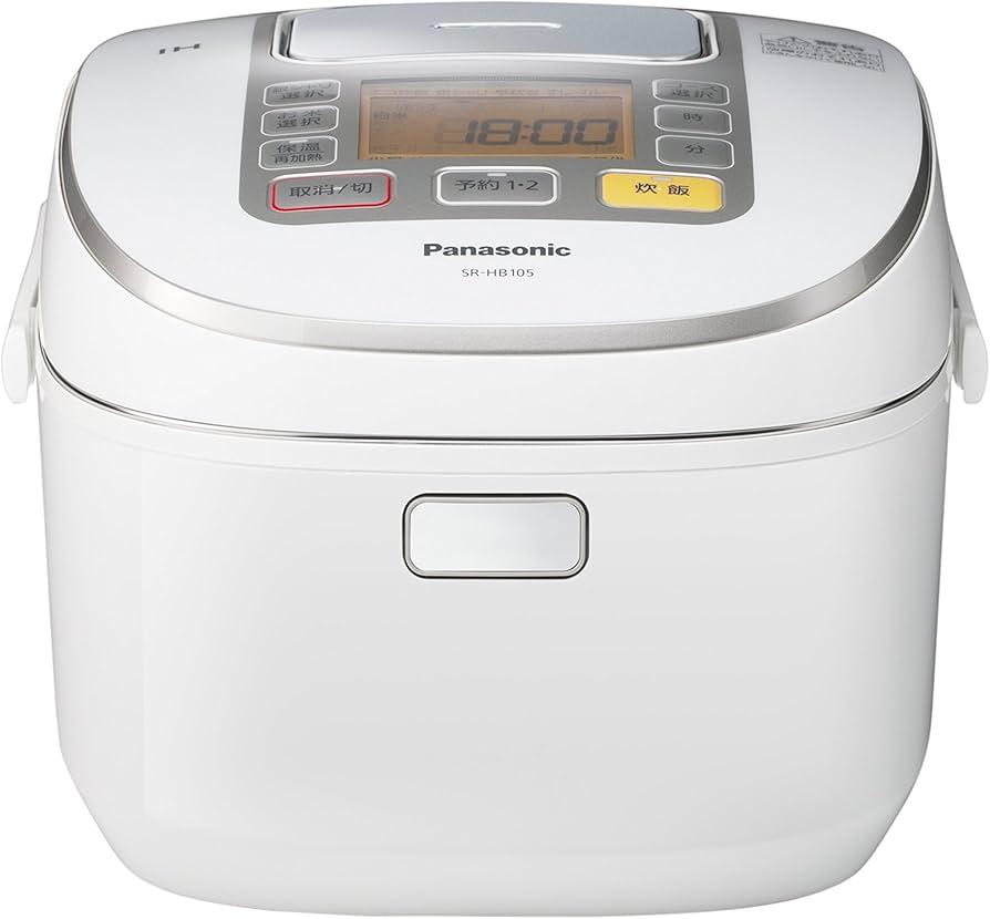Amazon | パナソニック 5.5合 炊飯器 IH式 ホワイト SR-HB105-W