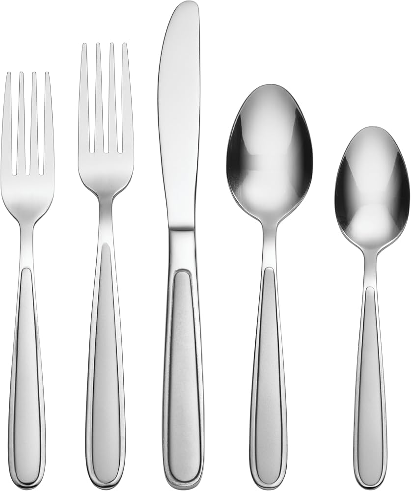 Amazon.com | Oneida Jordan 20 Piece Everyday, Service for 4