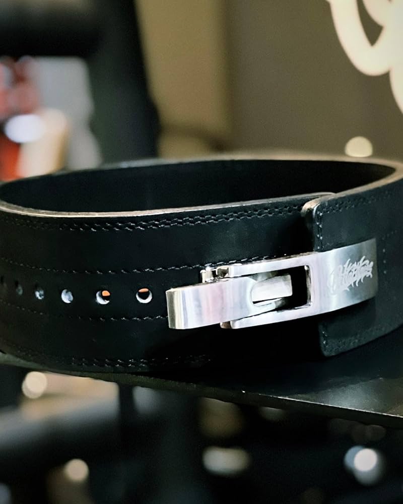 Amazon | DELTA FITNESS オリジナル レザーリフティングベルトV2 (S