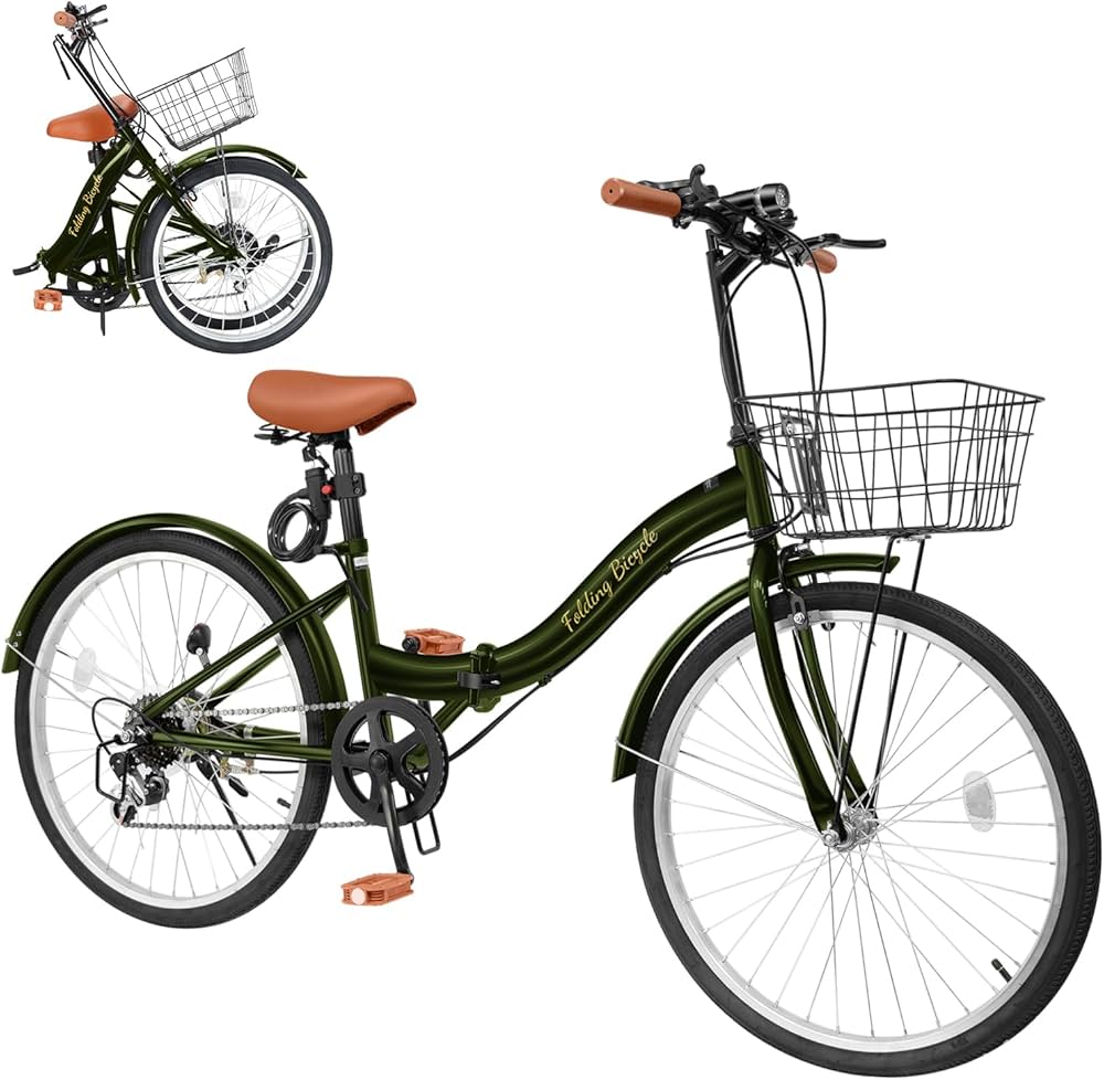 Amazon | Mixiu 折りたたみ自転車 P-O9A シマノ 7段変速 20インチ/24