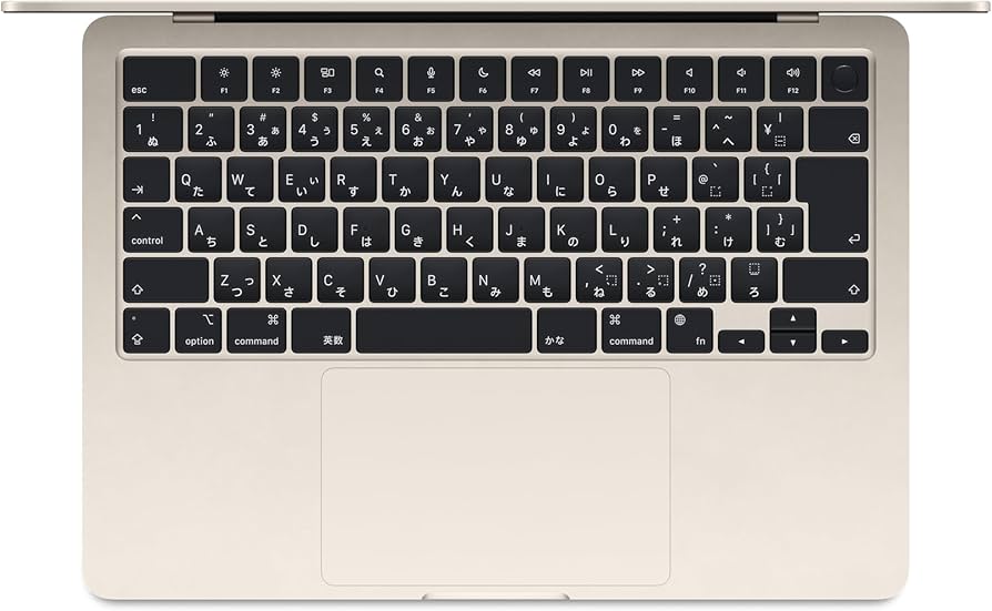 Amazon.co.jp: Apple 2024 MacBook Air (13インチ, 8コアCPUと10コア