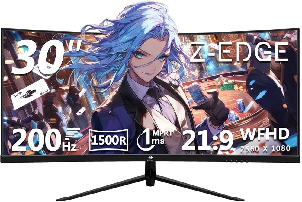 Amazon.co.jp: ゲーミングモニター 200Hz 30インチ ウルトラワイド