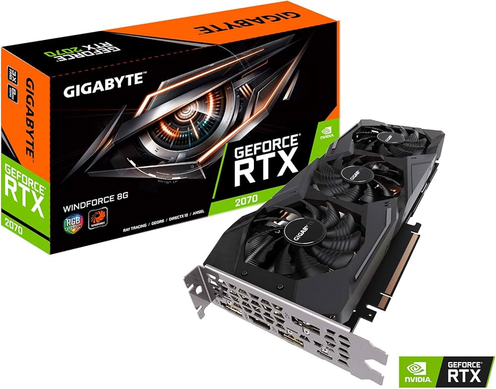Amazon | Gigabyte GeForce RTX 2070 Windforce 8G グラフィックカード