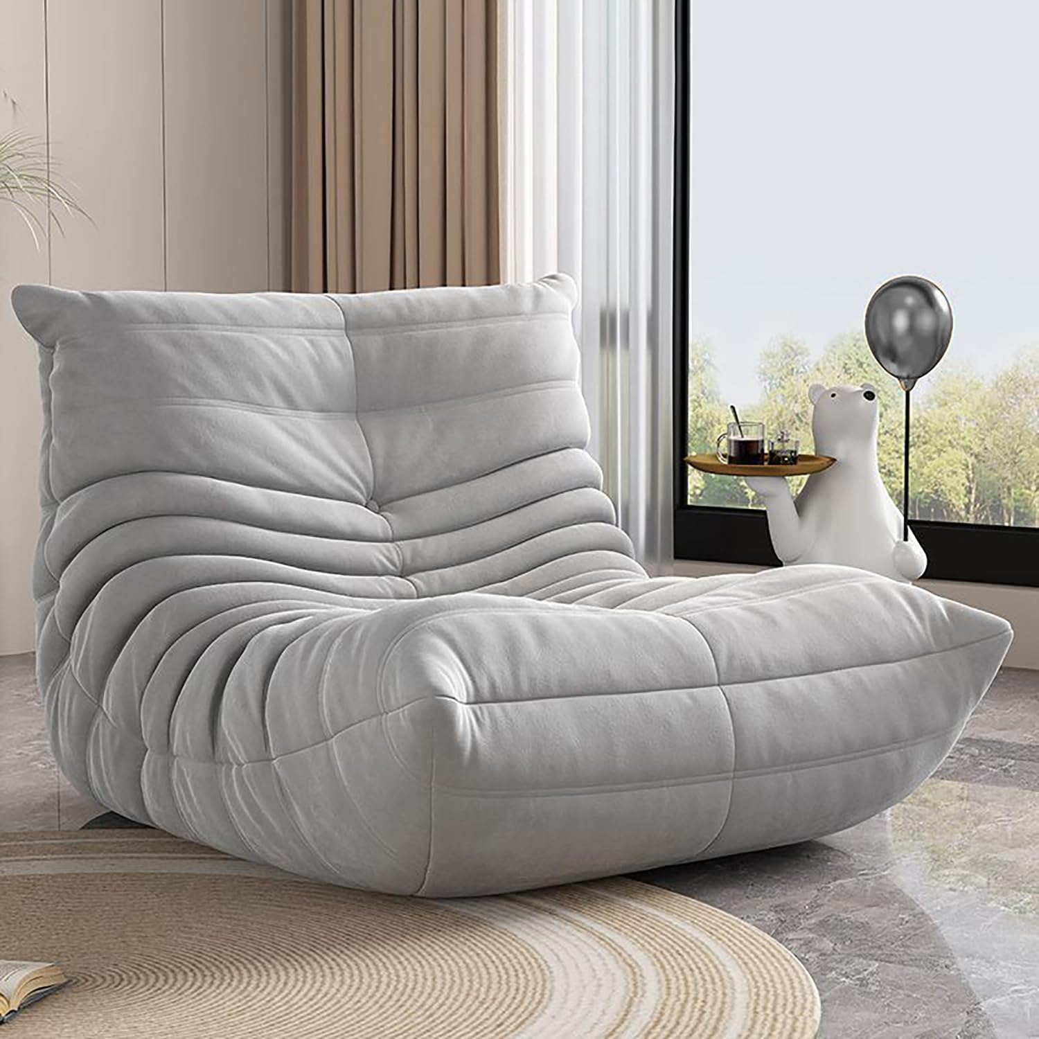 Amazon｜HOAA ソファーベッド 一人用 リクライニング 座椅子 1人掛け