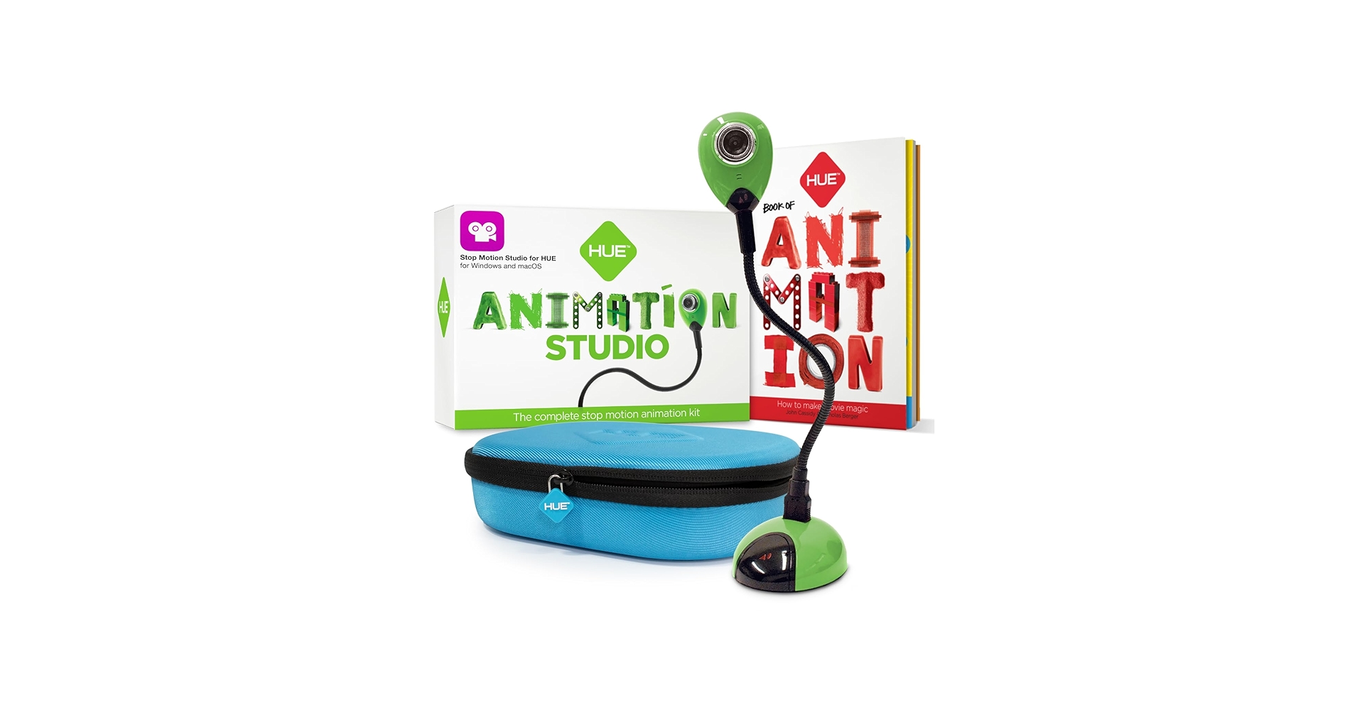 Amazon.com: HUE Animation Studio: Complete Stop Motion Kit (Camera