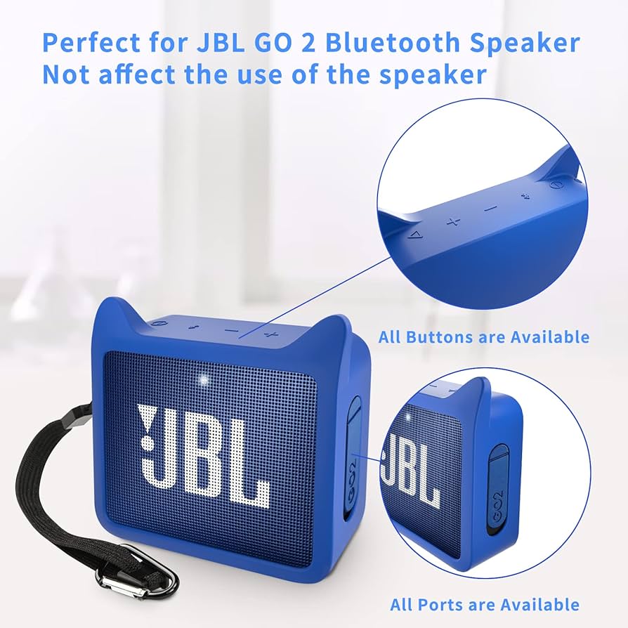 Amazon.co.jp: Black Sesame 保護用シリコンカバー JBL GO2 ポータブル